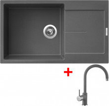 Sinks ULTIMA 860 XXL Titanium + Vit...